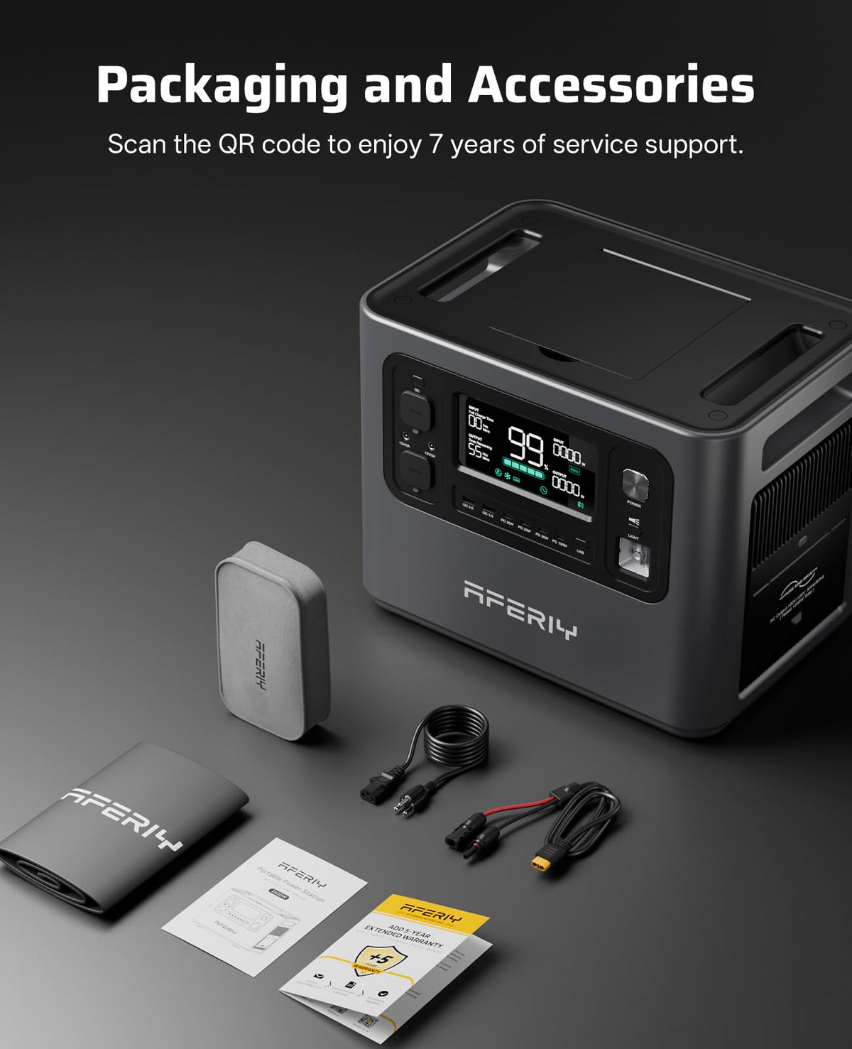 P210 Solar Generator 2048Wh Portable Power Station 2400W