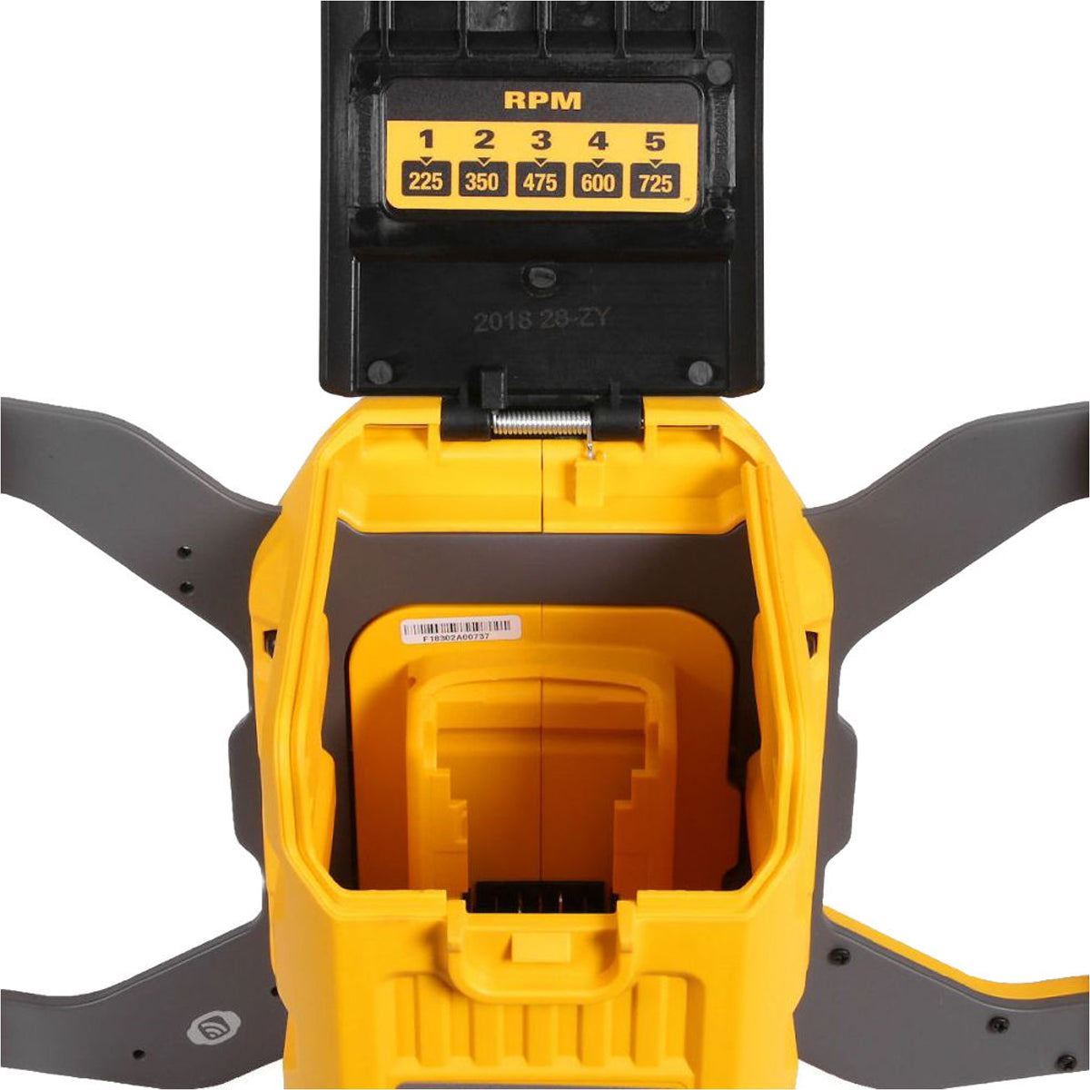 DCD240X2 54V Flexvolt Brushless Paddle Mixer with 2 x 9.0Ah Batteries Charger & Heavy-Duty Kit Bag