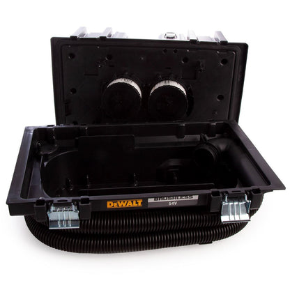 DCV586MT2 54V Flexvolt Brushless M-Class Dust Extractor with 2 x 6.0Ah Batteries & Charger