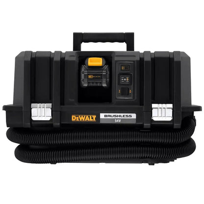 DCV586MT2 54V Flexvolt Brushless M-Class Dust Extractor with 2 x 6.0Ah Batteries & Charger