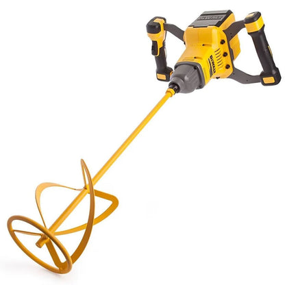DCD240X2 54V Flexvolt Brushless Paddle Mixer with 2 x 9.0Ah Batteries Charger & Heavy-Duty Kit Bag