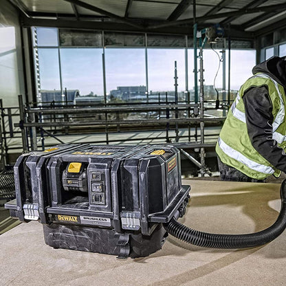 DCV586MT2 54V Flexvolt Brushless M-Class Dust Extractor with 2 x 6.0Ah Batteries & Charger