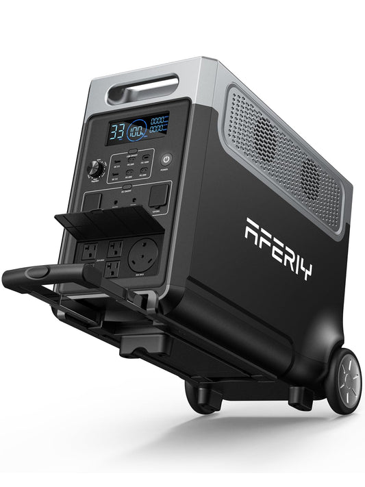 3840Wh Portable Power Station,Expandable Solar Generator to 11520Wh