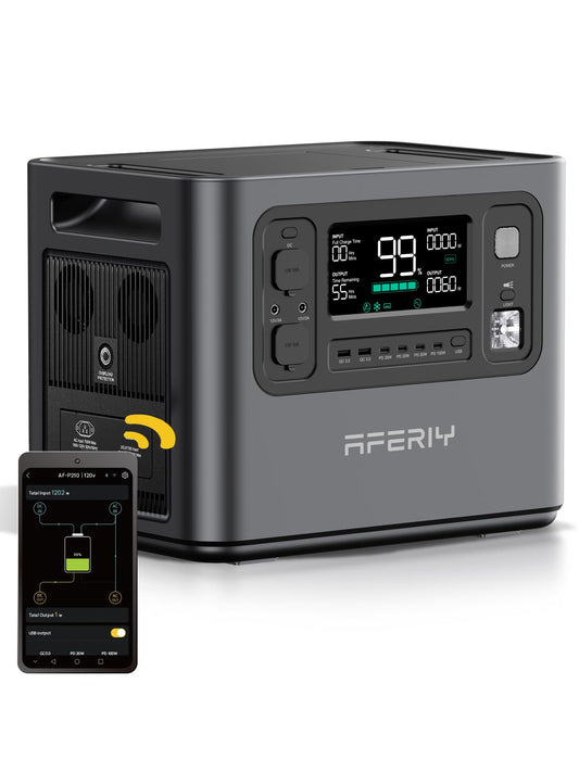 P210 Solar Generator 2048Wh Portable Power Station 2400W