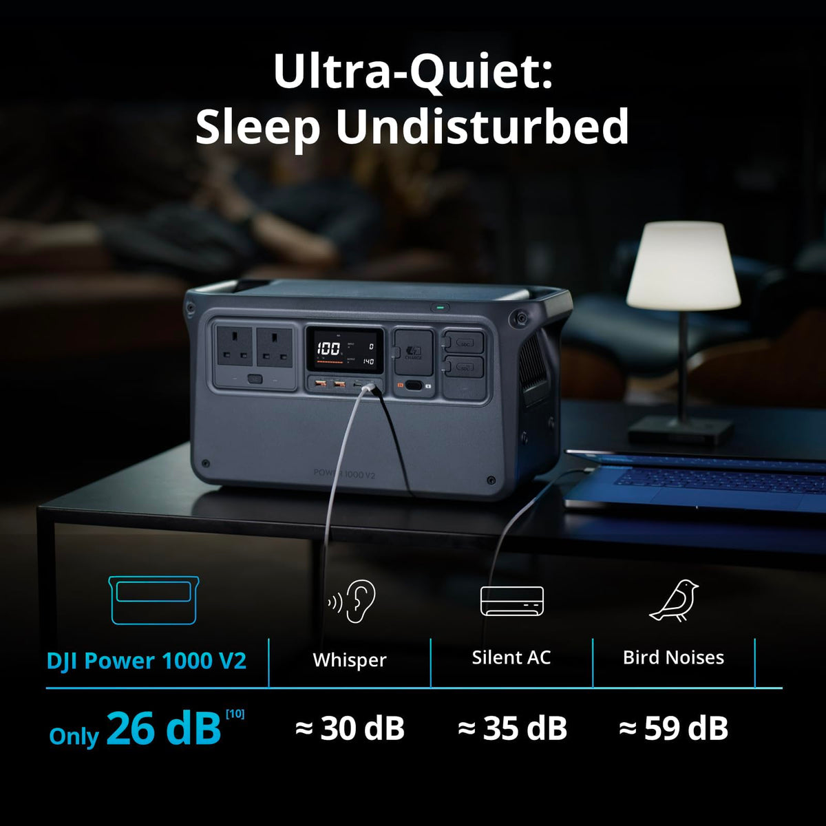 1024WH 1024W Portable Power Station - LiFePO4 Battery for Home Backup & Camping