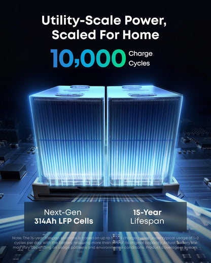 S2000 Portable Power Station, 2,010Wh, 3,000W Peak, Home Backup