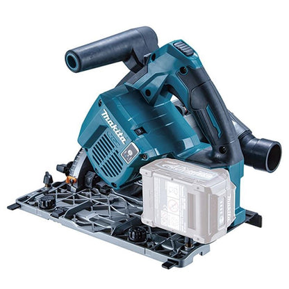 SP001GZ03 40V Brushless Plunge Saw Body Only With 2 x Guide Rail, Clamp, Bag & Case