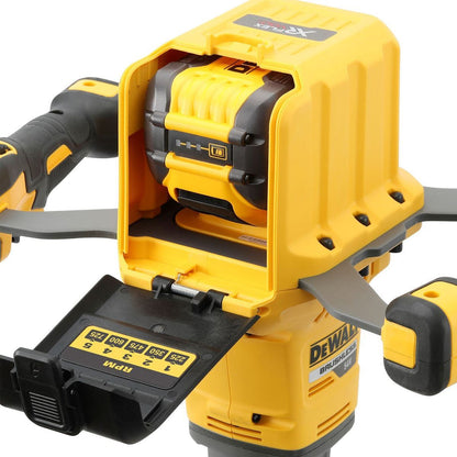 DCD240X2 54V Flexvolt Brushless Paddle Mixer with 2 x 9.0Ah Batteries Charger & Heavy-Duty Kit Bag