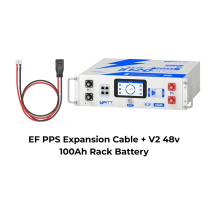 WattCycle 48V 100Ah LiFePO4 Server Rack Battery V2.5