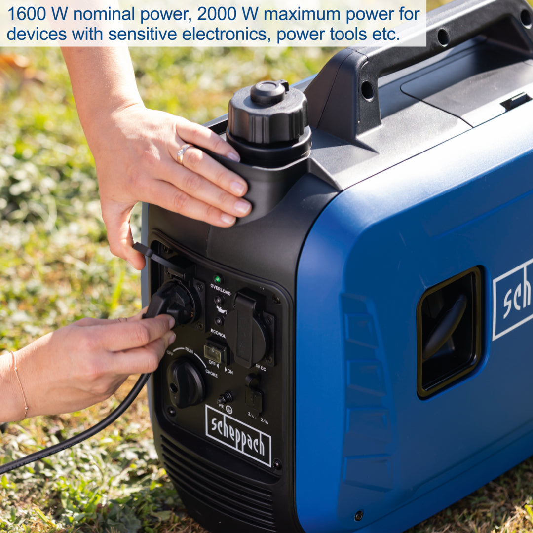 SG2500i Portable Petrol Inverter Generator 1600W Rated