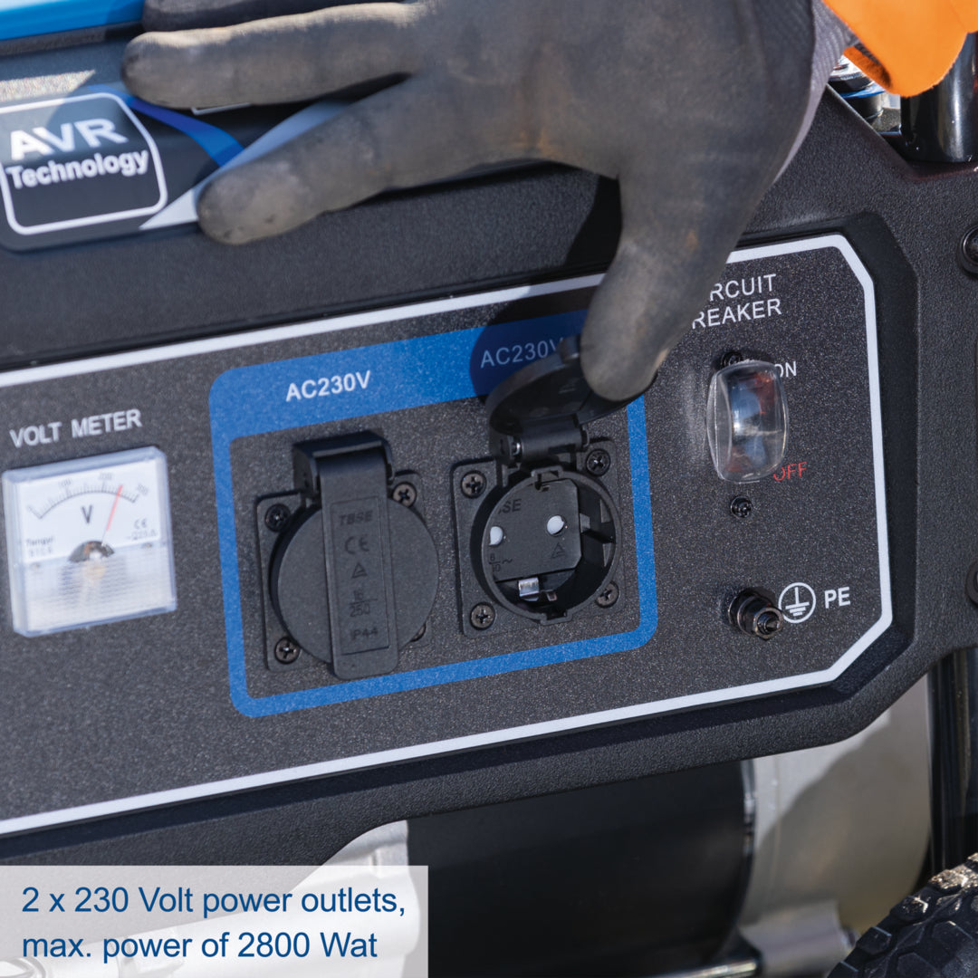 SG3200x Portable Petrol Generator 2500W Rated