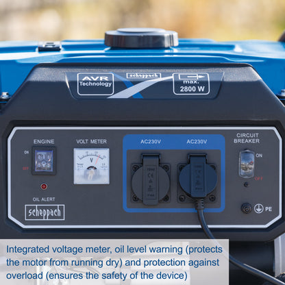 SG3200x Portable Petrol Generator 2500W Rated