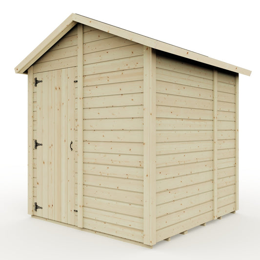 Calinza 6ft x 6ft Garden Shed Apex Roof No Windows