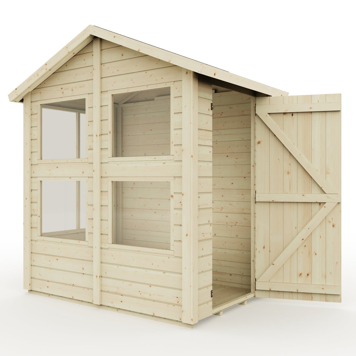 Calinza 4ft x 6ft Potting Shed Apex Roof