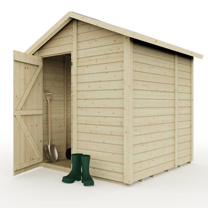 Calinza 6ft x 6ft Garden Shed Apex Roof No Windows