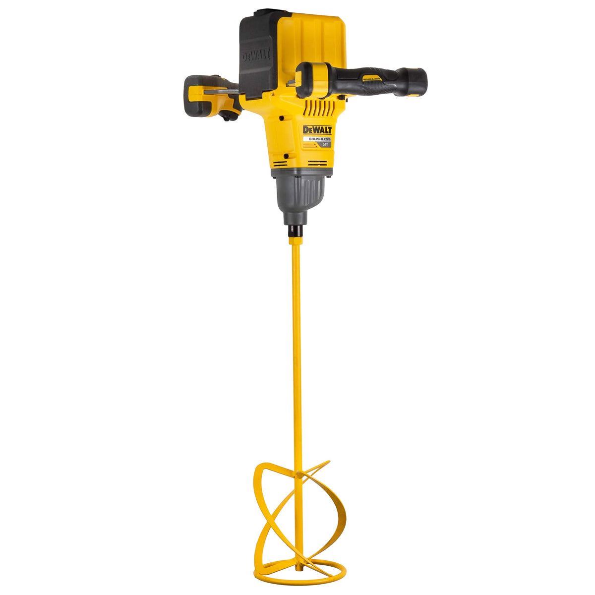DCD240X2 54V Flexvolt Brushless Paddle Mixer with 2 x 9.0Ah Batteries Charger & Heavy-Duty Kit Bag