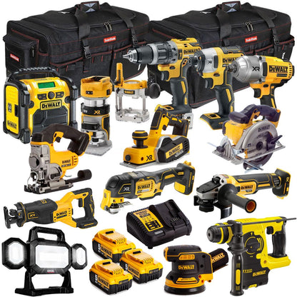 18V 14 Piece Power Tool Kit with 3 x 5.0Ah Battery & Charger T4TKIT-488