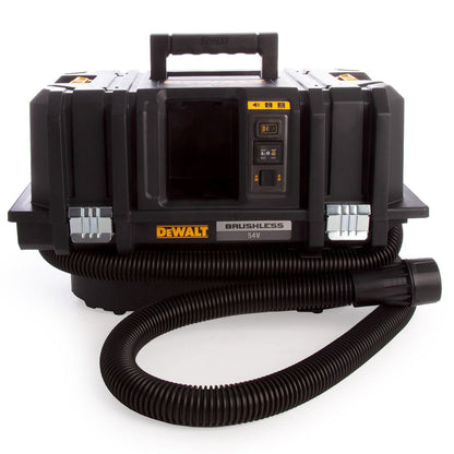DCV586MT2 54V Flexvolt Brushless M-Class Dust Extractor with 2 x 6.0Ah Batteries & Charger