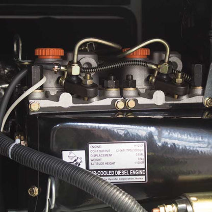 10kW/12.5kVA 230v Mains Standby Silenced Diesel Generator