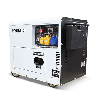 DHY6000SE 5.2kW/6.5kVA Silenced Standby Diesel Generator