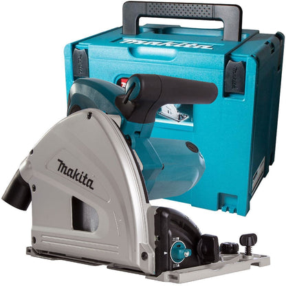 SP6000J2 240V 165mm Plunge Saw + 2 x Rails, Connector Bar, Clamp with Blade & Bag
