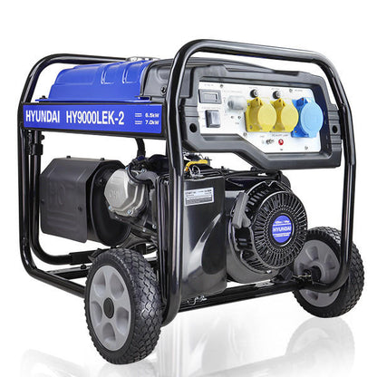 HY9000LEK-2 7kW Petrol Open Frame Site Generator