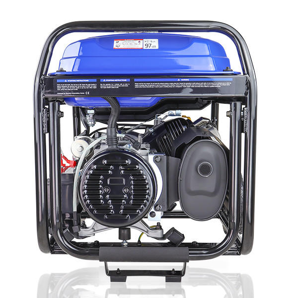 HY9000LEK-2 7kW Petrol Open Frame Site Generator